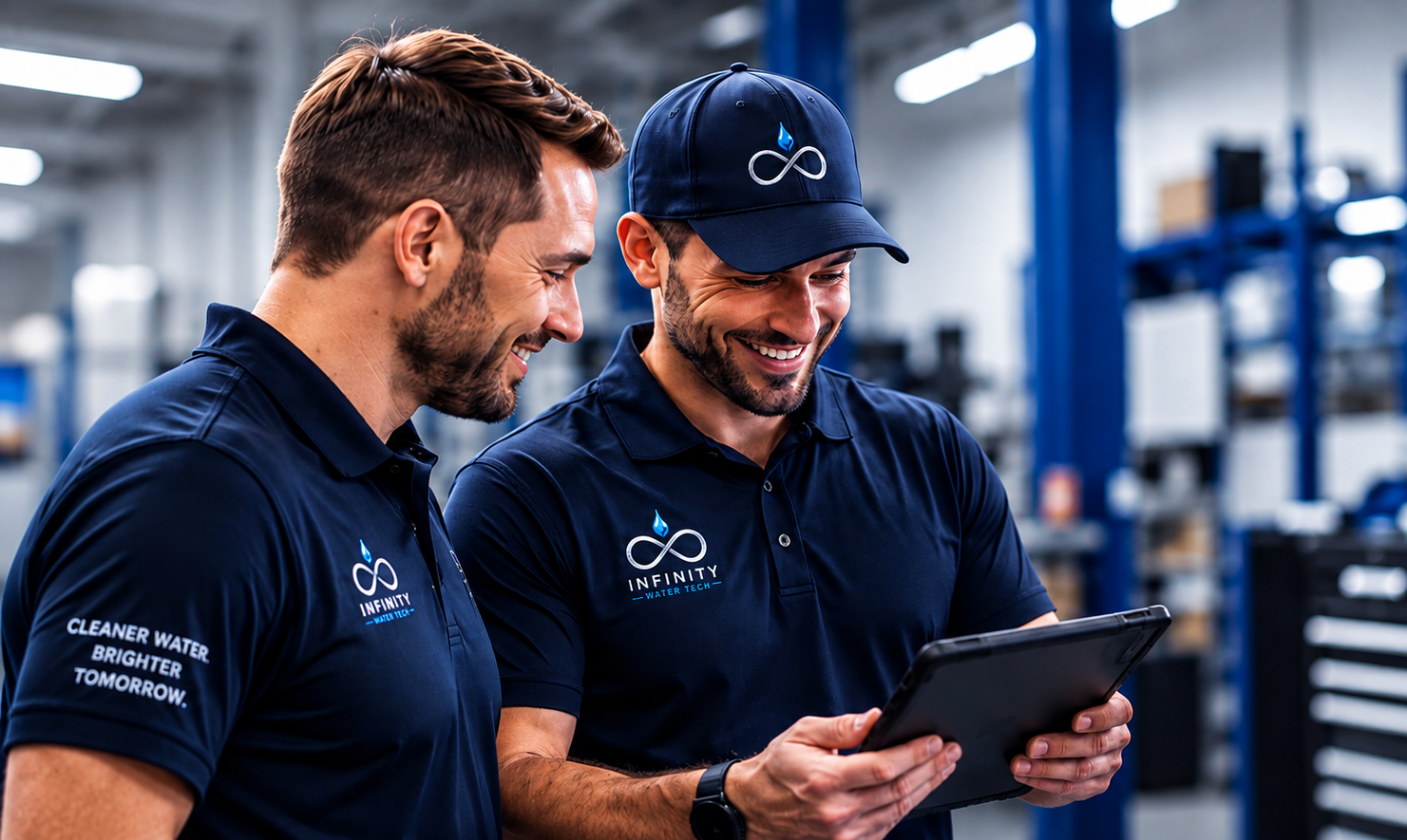 Infinity Water Tech technicians