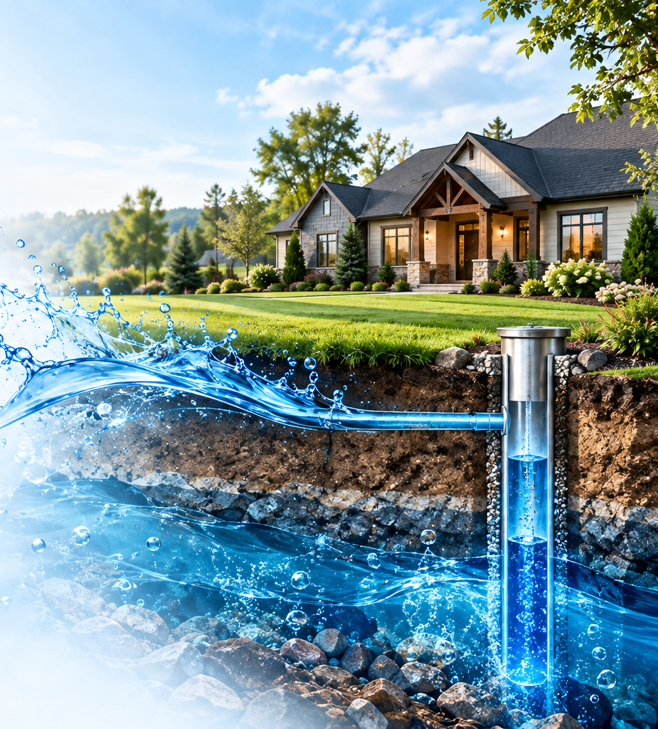 Well water system and underground water source